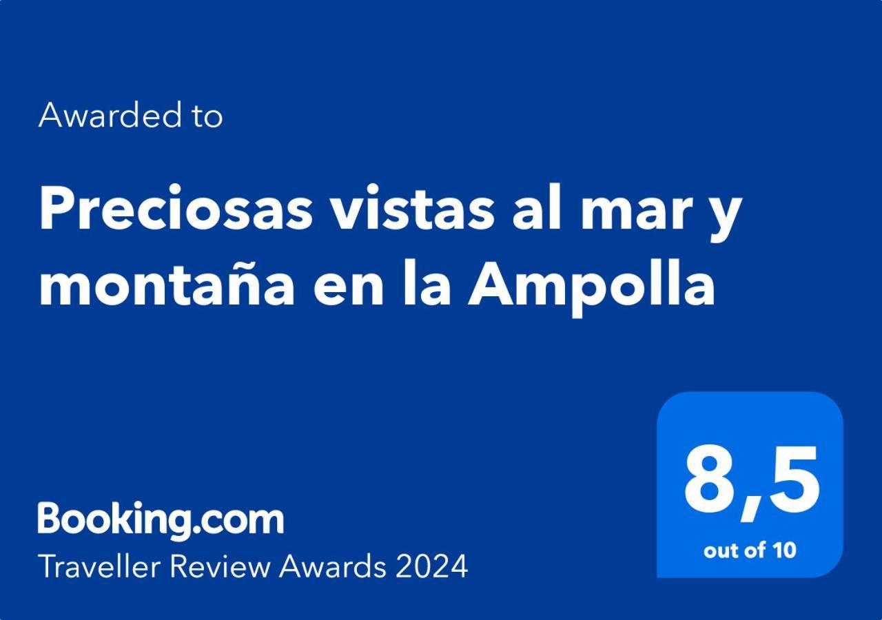 Preciosas Vistas Al Mar Y Montana En La Ampolla Apartment Л'Ампола Екстериор снимка